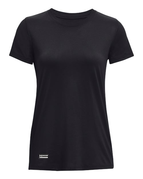 Under Armour Women's Tactical Tech T-Shirt in Black