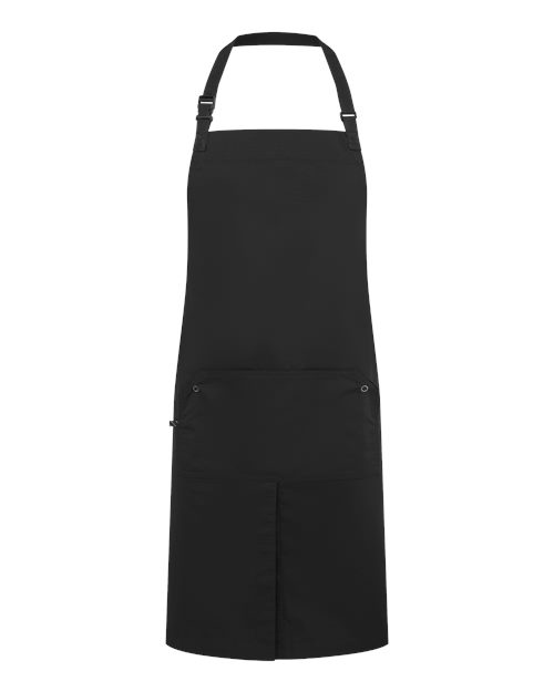 Artisan Ripstop Apron in Black, front view