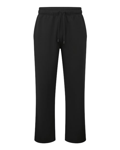 TriDri Women's Luxe Wide Leg Pants in Black