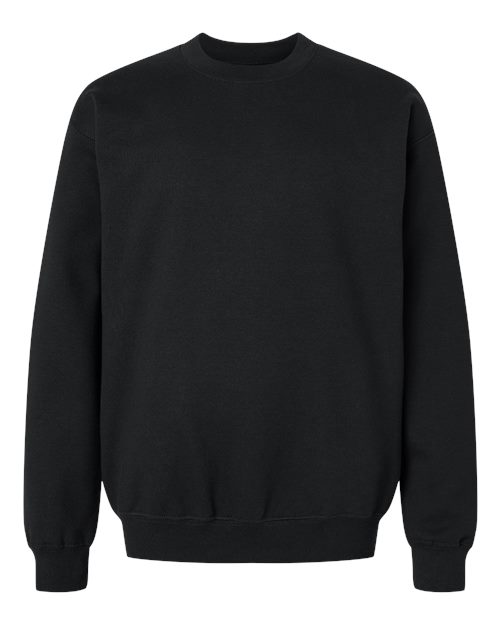 Gildan Youth Softstyle® Midweight Crewneck Sweatshirt in Black