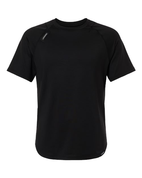 Legends Men's Enzo Short Sleeve T-Shirt in Black, front view