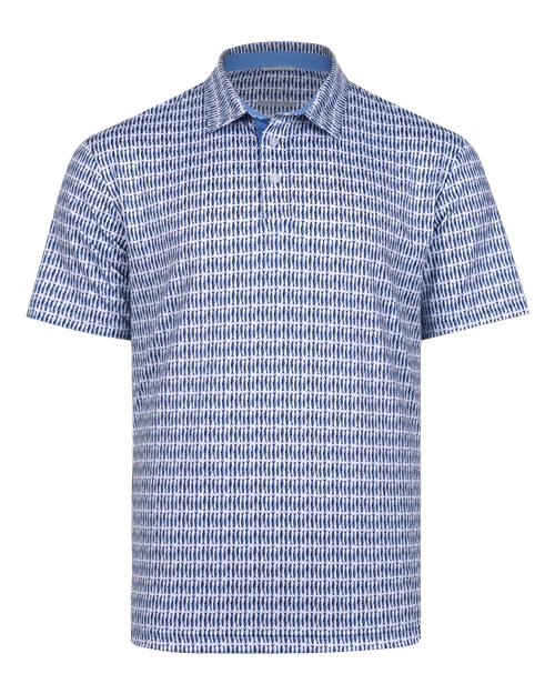 Swannies Men's Sardine Polo in Sky