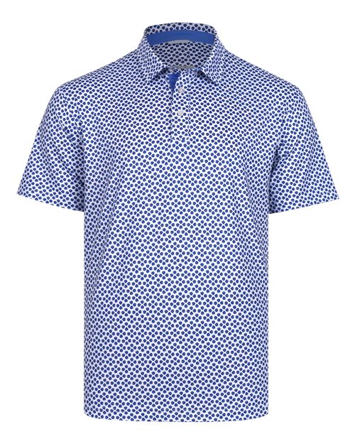 Swannies Men's Spire Polo in Sodalite-Blue