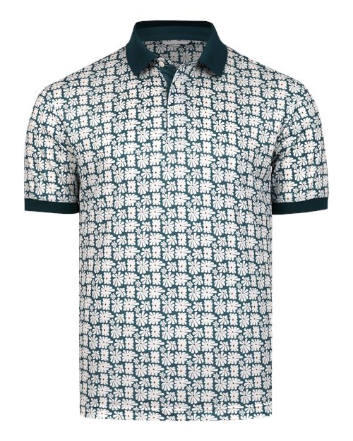 Swannies Men's Sun Polo in Atlantic Deep