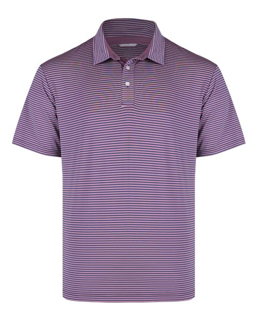 Swannies Men's Smith Striped Polo in Blue Horizon