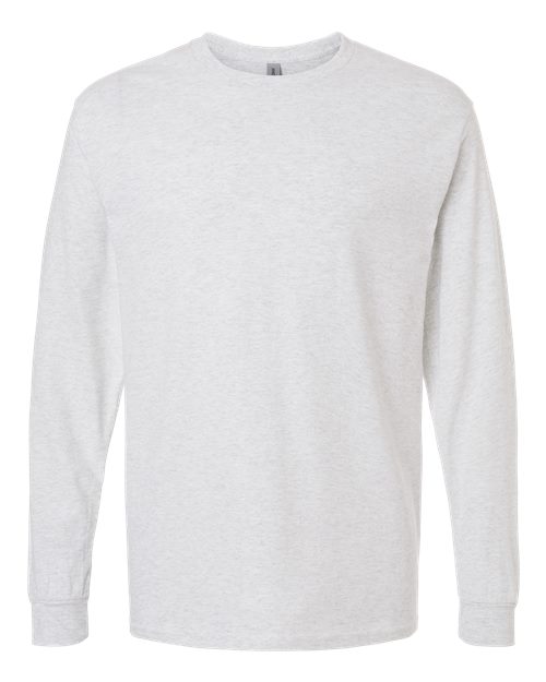 Gildan Unisex Heavy Cotton™ Long Sleeve T-Shirt in Ash