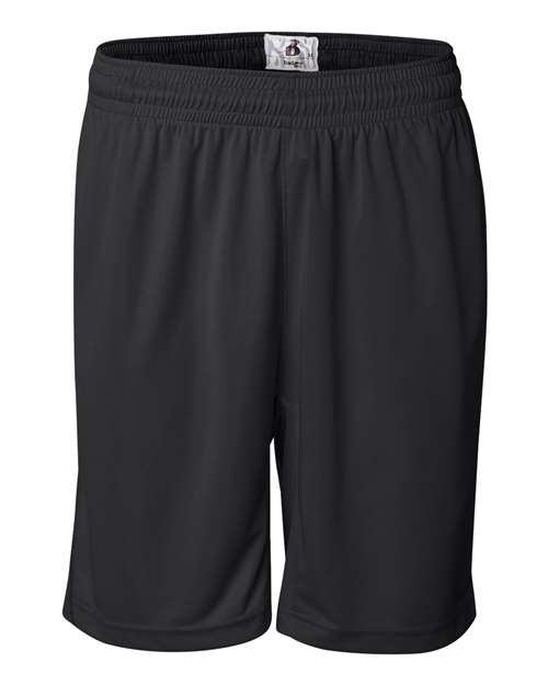 Badger Men's BT5 9" Inseam Trainer Shorts in Black