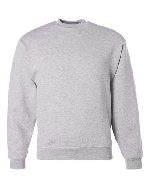 JERZEES Unisex Super Sweats NuBlend® Crewneck Sweatshirt in Ash