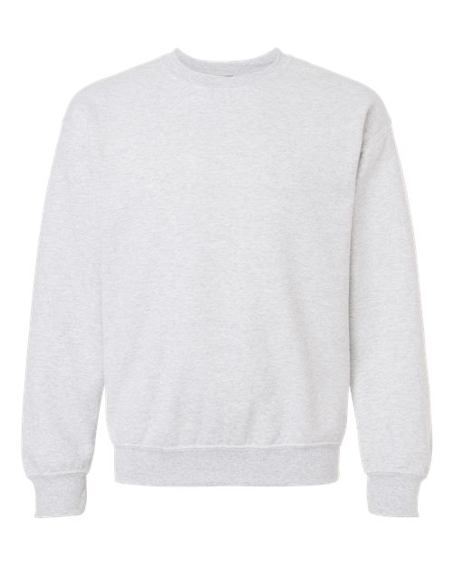 Gildan DryBlend® Crewneck Sweatshirt in Ash, front view