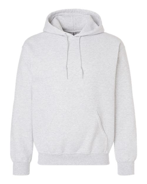 Gildan DryBlend® Hooded Sweatshirt in Ash, front view