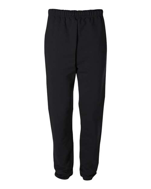 JERZEES Unisex Super Sweats NuBlend® Sweatpants with Pockets in Black