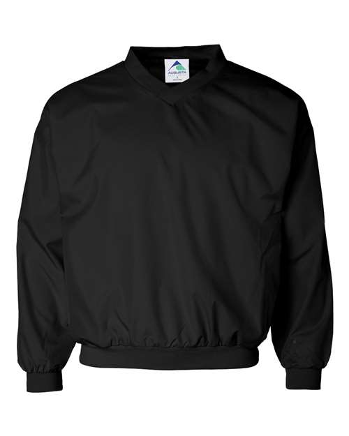 Augusta Sportswear Unisex Micro Poly Windshirt in Black