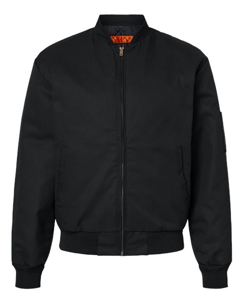 Red Kap Men's Solid Team Jacket in Black