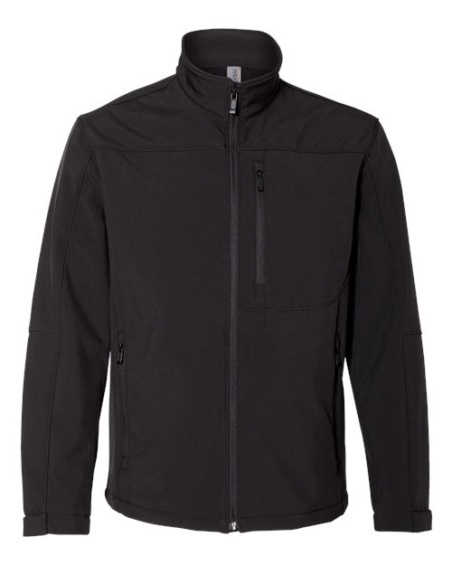 Weatherproof Men's Soft Shell Jacket in Black