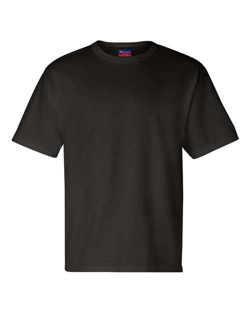 Champion Unisex Heritage Jersey T-Shirt in Black