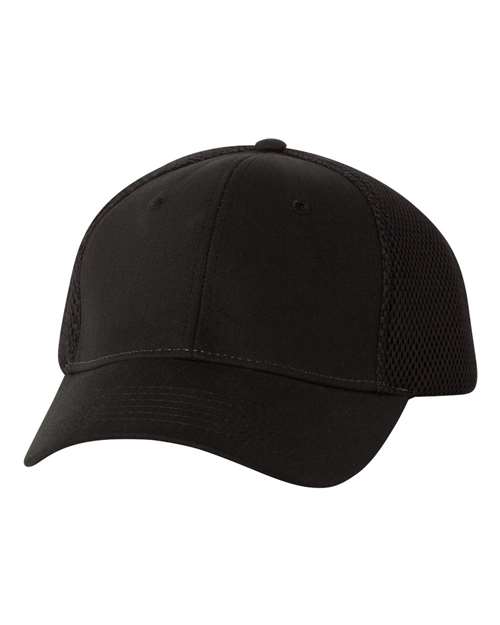Valucap Spacer Mesh-Back Cap in Black