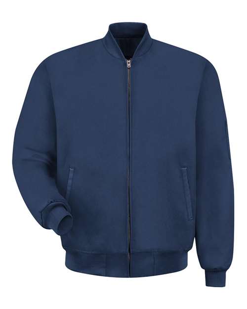 Red Kap Men's Unlined Team Jacket in Navy
