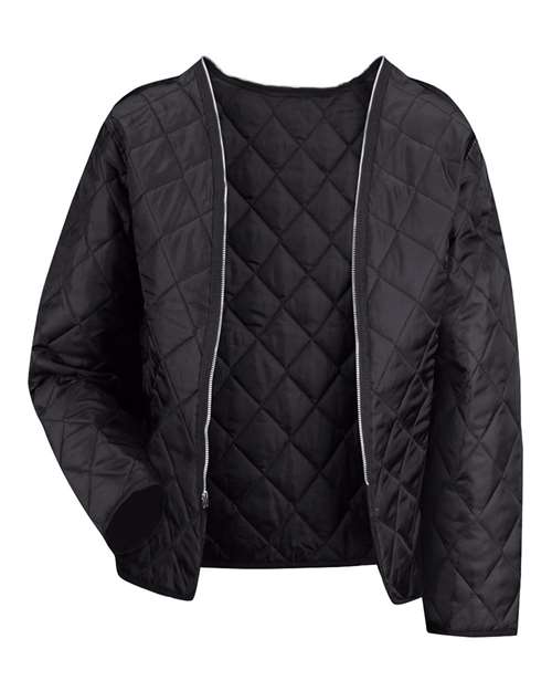 Red Kap Unisex Zip-In/Zip-Out Liner in Black