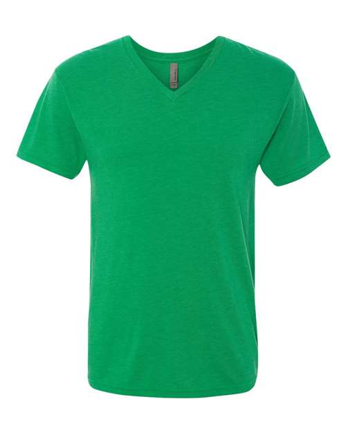 Next Level Men's Triblend V-Neck T-Shirt in Envy