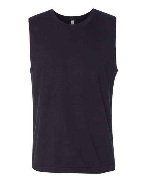 BELLA + CANVAS Jersey Muscle Tank in Black