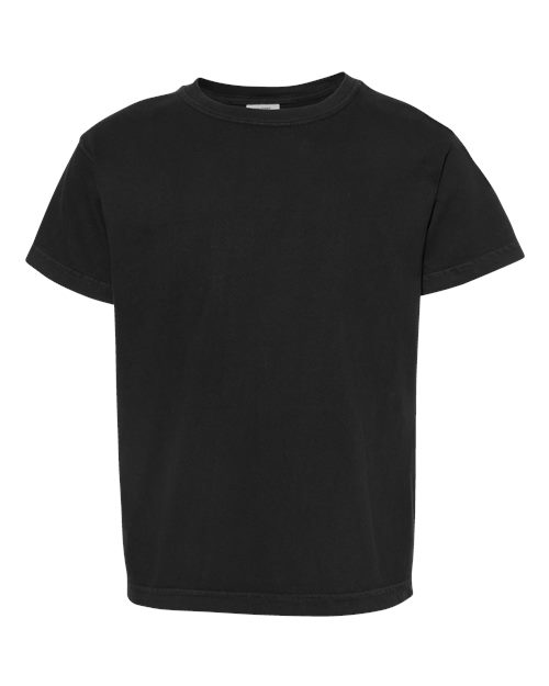 Comfort Colors Youth Garment-Dyed Heavyweight T-Shirt in Black