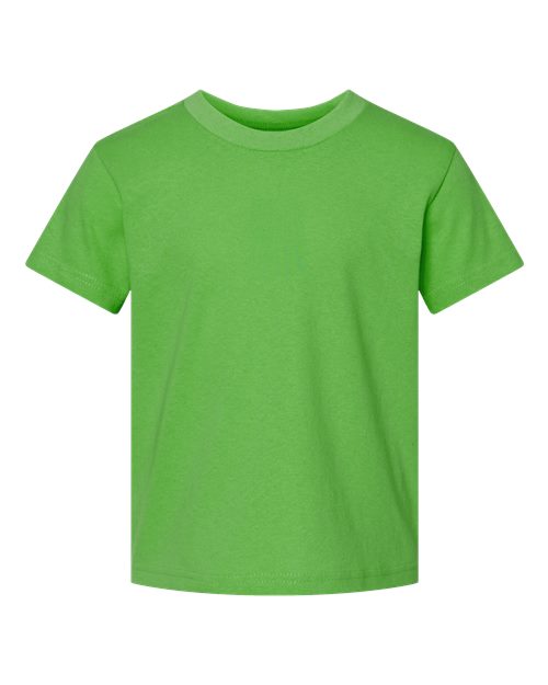 Rabbit Skins Toddler Cotton Jersey Tee in Apple