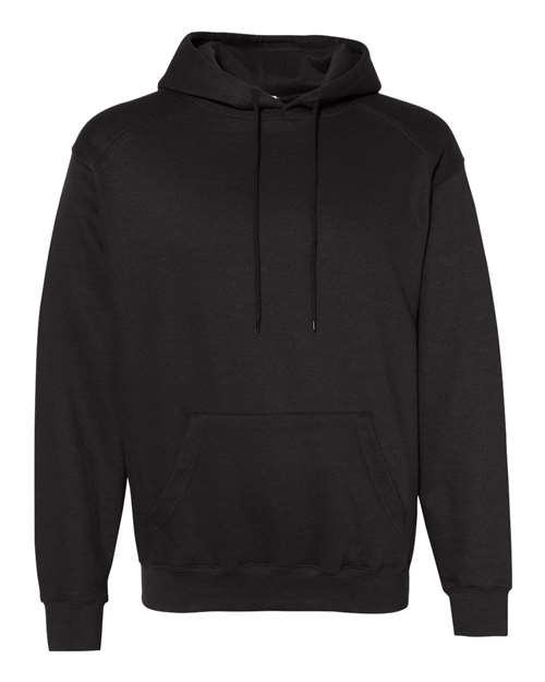 C2 Sport Men's Hooded Sweatshirt in Black, front view