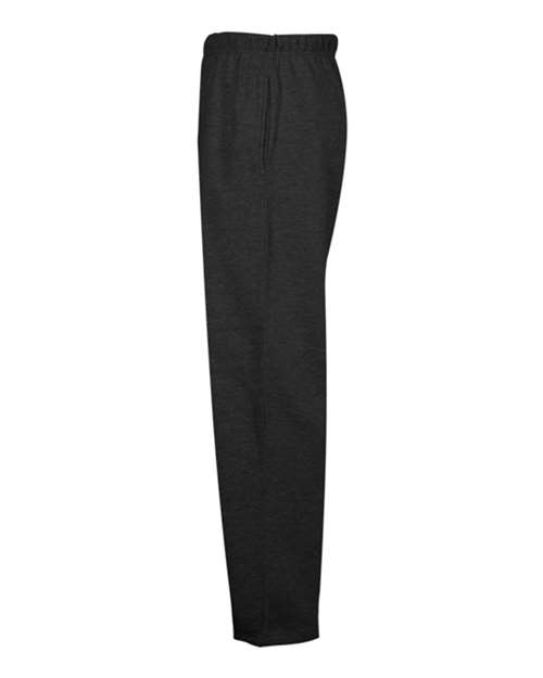 C2 Sport Youth Fleece Sweatpants in Black, side view