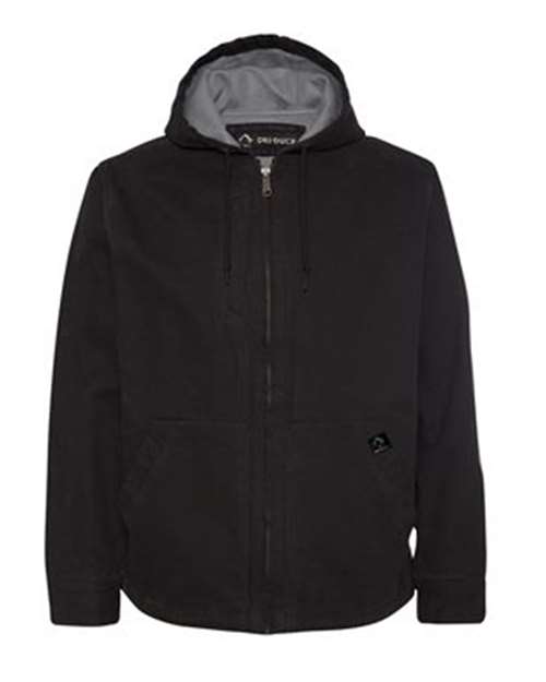 DRI DUCK Men's Tall Laredo Boulder Cloth™ Canvas Jacket with Thermal Lining in Black