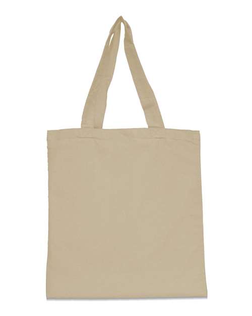 Liberty Bags Amy Cotton Canvas Tote in Natural, front view
