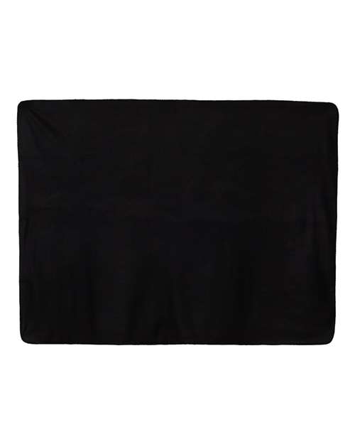 Alpine Fleece Value Blanket in Black