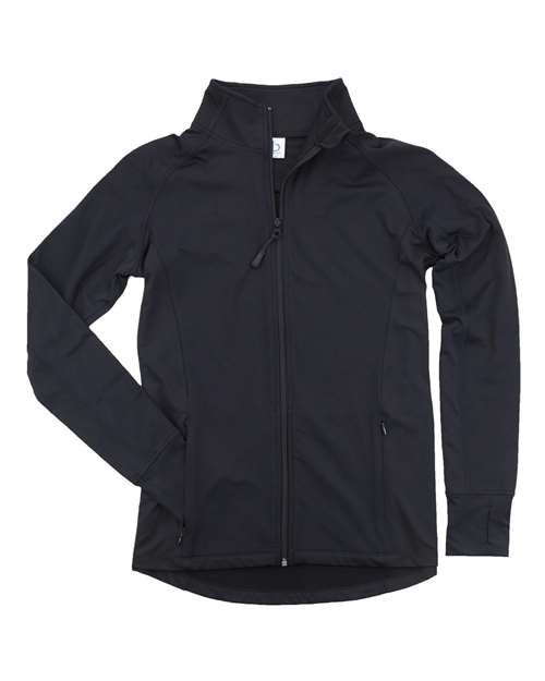 Boxercraft Women's Studio Jacket in Black, front view