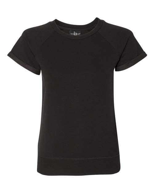 Boxercraft Women's Sweetheart French Terry Pullover in Black