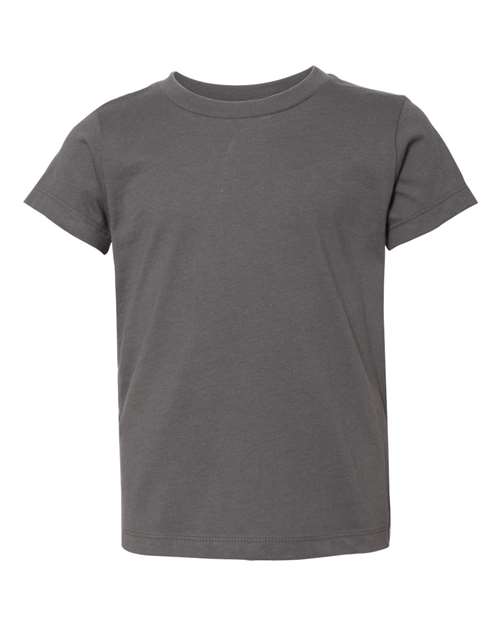 BELLA + CANVAS Toddler Jersey Tee in Asphalt