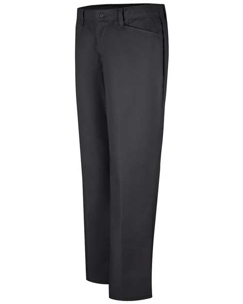 Red Kap Women's Work N Motion Pants in Black - Unhemmed