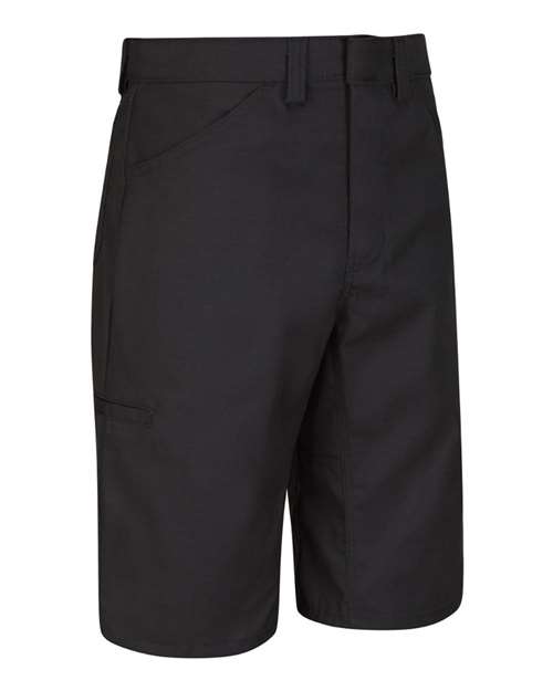 Red Kap Men's Lightweight Crew Shorts in Black