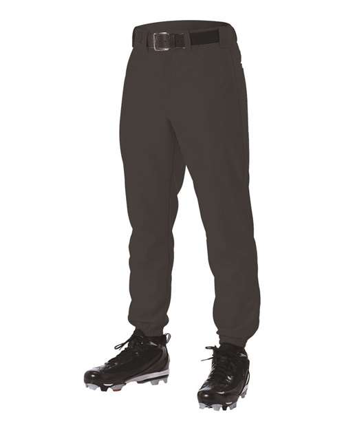 Alleson Athletic Youth Baseball Pants in Black