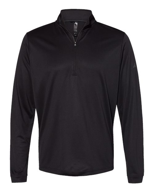 Adidas Men's Ultimate365 Lightweight Quarter-Zip Pullover in Black