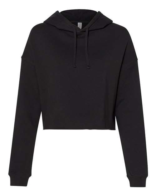 Independent Trading Co. Hoodie in Black, front view