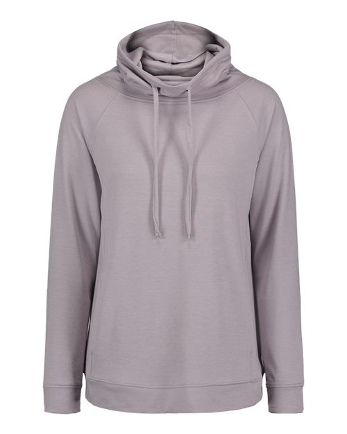 Weatherproof Women’s HeatLast™ Fleece Faux Cashmere Funnel Neck Sweatshirt in Orchid Hush