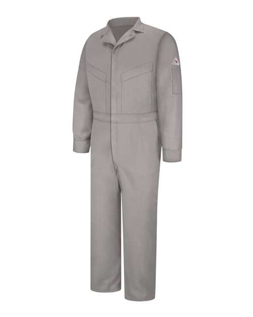 Bulwark Men's Tall Deluxe Coverall in Grey