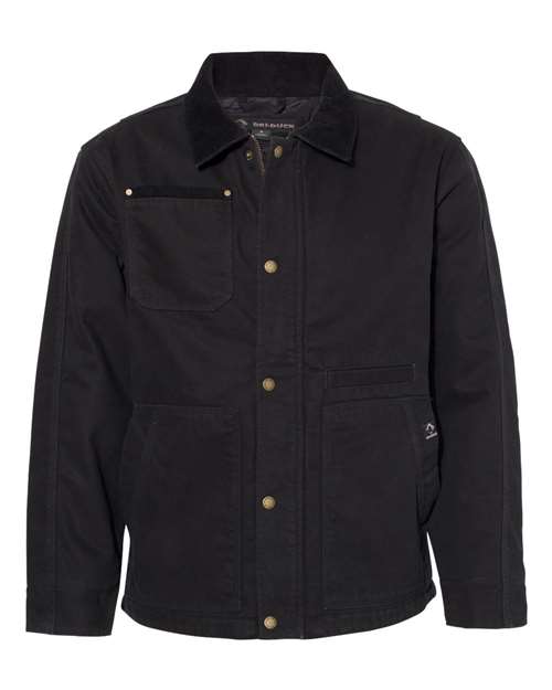 DRI DUCK Men's Rambler Boulder Cloth Jacket in Black