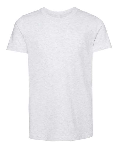 BELLA + CANVAS Youth Jersey Tee in Ash