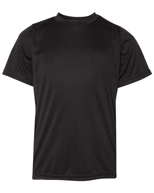 Russell Athletic T-Shirt in Black, front view