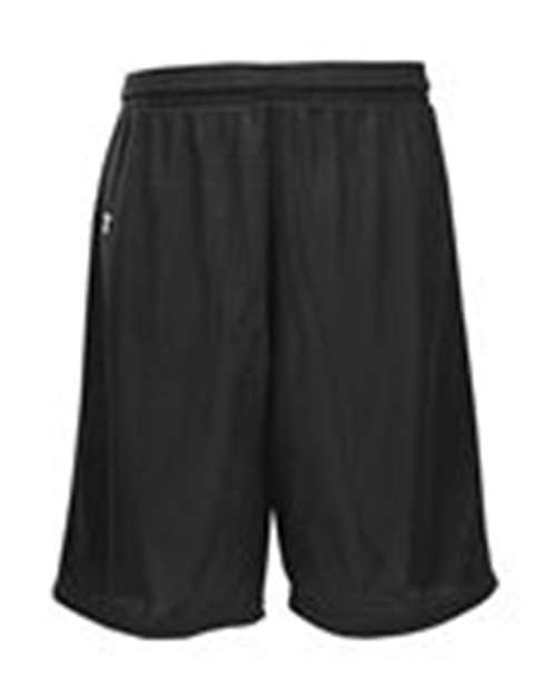 Russell Athletic Youth Tricot Mesh Shorts in Black