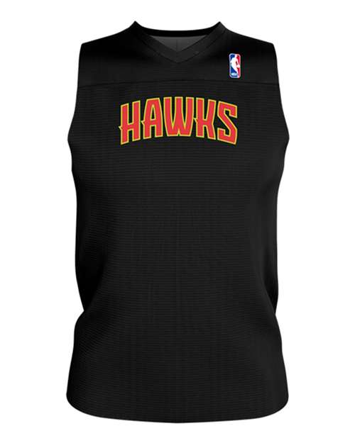 Alleson Athletic Men's NBA Logo'd Reversible Game Jersey in Atlanta Hawks