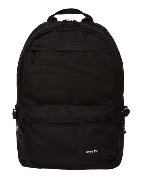 Oakley 20L Street Backpack in Blackout, front view
