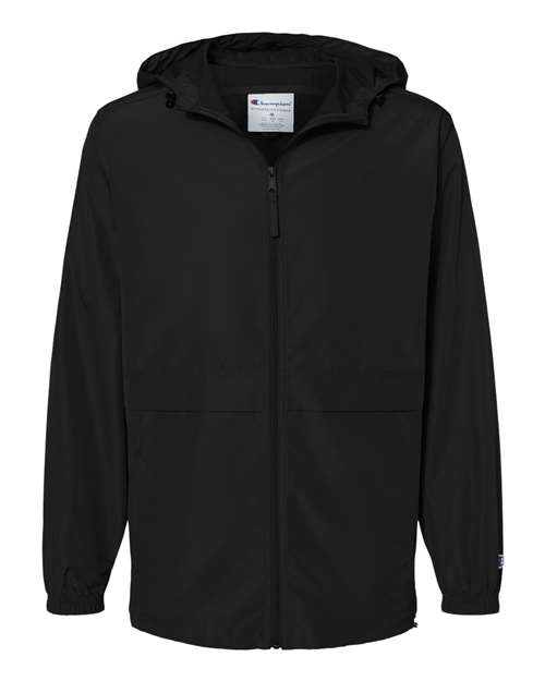 Champion Unisex Full-Zip Anorak Jacket in Black