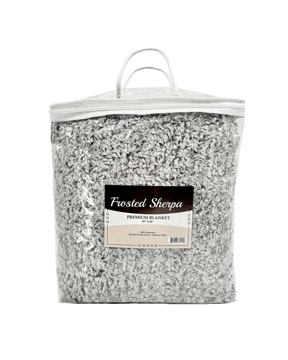 Alpine Fleece Frosted Sherpa Blanket
