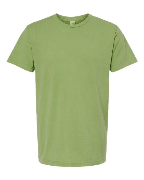 M&O Unisex Vintage Garment-Dyed T-Shirt in Aloe